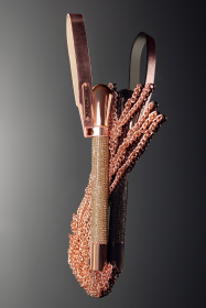 Rhinestone & Chain Whip