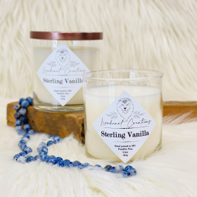Sterling Vanilla Paraffin Wax Candle