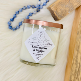 Lemongrass & Ginger Soy Based Candle