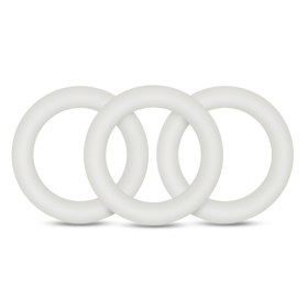 PERFORMANCE VS2 PURE PREMIUM SILICONE COCKRINGS SMALL WHITE