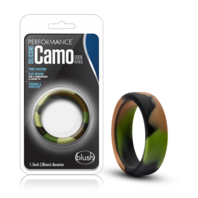 PERFORMANCE SILICONE CAMO COCK RING GREEN CAMOFLAUGE