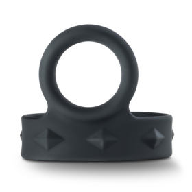 PERFORMANCE VS6 SILICONE COCK & BALL STRAP BLACK