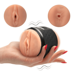MISTRESS VIBRATING DOUBLE SHOT PXSSY& ASS DOUBLE MASTURBATOR