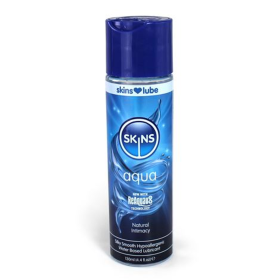 SKINS AQUA WATER BASED LUBE 4.4 OZ