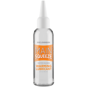 MAIN SQUEEZE WARMING WATER BASED LUBRICANT 3.4 OZ