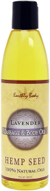 MASSAGE & BODY OIL LAVENDER 8 OZ
