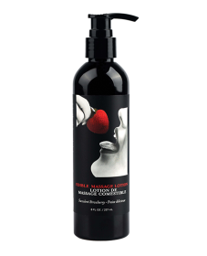 EDIBLE MASSAGE LOTION STRAWBERRY 8OZ