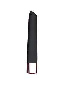 EDONISTA QUINN SILICONE BULLET VIBRATOR BLACK 10 MODES