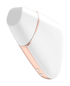 SATISFYER LOVE TRIANGLE WHITE W/ APP (NET)