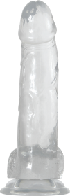 (D) ADAM & EVE CRYSTAL CLEAR 8 DILDO