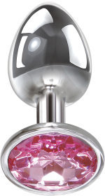 (D) ADAM & EVE PINK GEM ANAL P MEDIUM