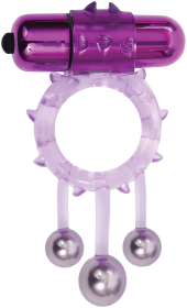 (D)ADAM & EVE TRIPLE BALL BANG VIBRATING RING