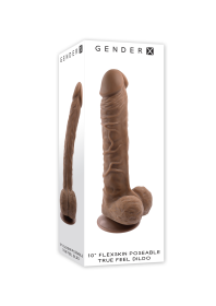 10 IN POSEABLE FLEXSKIN TRUE FEEL DARK