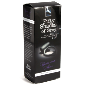 FIFTY SHADES YOURS & MINE LOVE RING VIBE