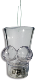 LIGHT UP BOOBIE SHOT GLASS W/STRING