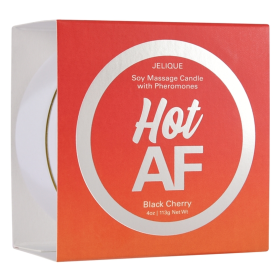 MASSAGE CANDLE W/ PHEROMONES HOT AF BLACK CHERRY 4OZ