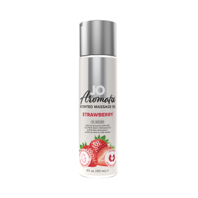 JO AROMATIX STRAWBERRY MASSAGE OIL 4OZ