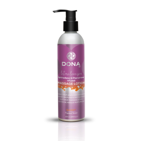 (D) DONA MASSAGE LOTION SASSY TROPICAL TEASE 8 OZ
