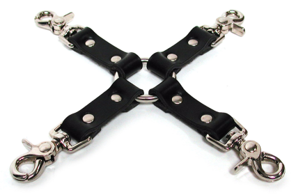 HOG TIE LEATHER BLACK