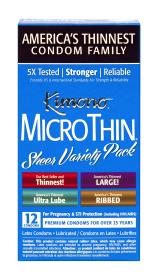 KIMONO MICROTHIN SHEER VARIETY 12 PACK