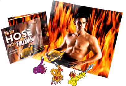 PIN THE HOSE ON THE FIREMAN