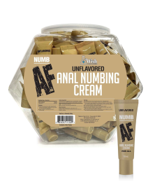 NUMB AF FISHBOWL 65 PACK ANAL DESENSITIZER UNFLAVORED 10ML