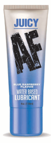 JUICY AF LUBE BLUE RASPBERRY 4 OZ