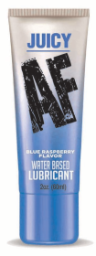 JUICY AF LUBE BLUE RASPBERRY 2 OZ