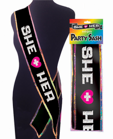 (WD) SHE + HER SASH