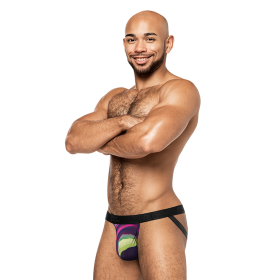 GALACTIC PRINT STRAPPY JOCK L/XL