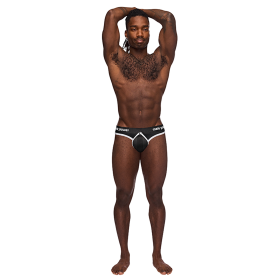 THE HELMET THONG BLACK S/M