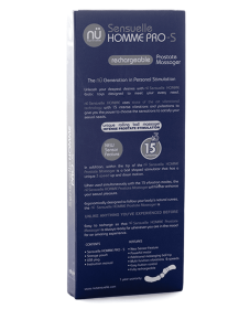 SENSUELLE HOMME PRO-S PROSTATE MASSAGER NAVY BLUE
