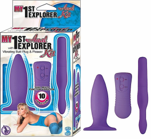 MY 1ST ANAL EXPLORER KIT PURPLE