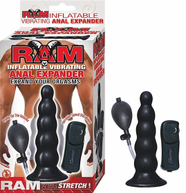 RAM INFLATABLE VIBRATING ANAL EXPANDER