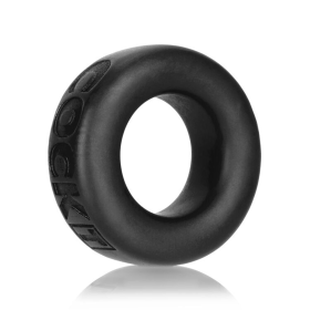 COCK-T SMALL COMFORT COCKRING ATOMIC JOCK/OXBALLS SILICONE SMOOSH BLACK(NET)