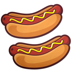 PASTEASE HOTDOG W/ MUSTARD