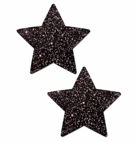 PASTEASE SPARKLE BLACK STARS