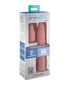FANTASY X-TENSIONS ELITE 8IN SLEEVE W/ 2IN PLUG LIGHT