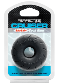 PERFECT FIT SILISKIN CRUISER RING 2.5 BLACK "