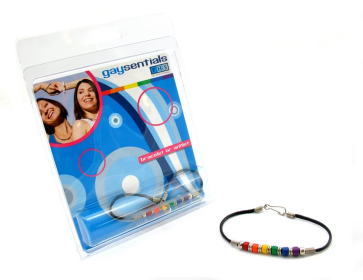 (WD) CERAMIC BEAD BRACELET 8 "