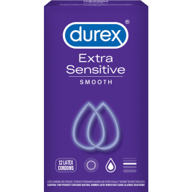 DUREX EXTRA SENSITIVE SMOOTH 12CT