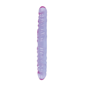 REFLECTIVE GEL VEINED DOUBLE DONG 12IN