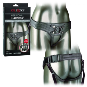 HER ROYAL HARNESS THE REGAL EMPRESS PEWTER