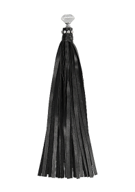 DIAMOND STUDDED WHIP BLACK