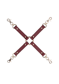 OUCH HALO HOGTIE CONNECTO BURGUNDY