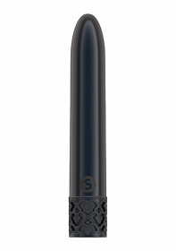 ROYAL GEMS SHINY POWERFUL VIBE RECHARGEABLE GUNMETAL
