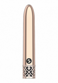 ROYAL GEMS SHINY ROSE ABS BULLET RECHARGEABLE