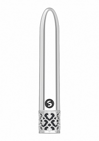 ROYAL GEMS SHINY POWERFUL VIBE RECHARGEABLE SILVER