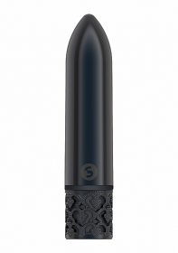 ROYAL GEMS GLAMOR POWERFUL BULLET RECHARGEABLE GUNMETAL