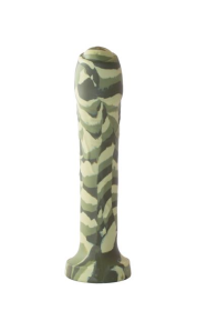 MAJOR DICK COMMANDO 7.25 UNCUT GREEN CAMO DONG "